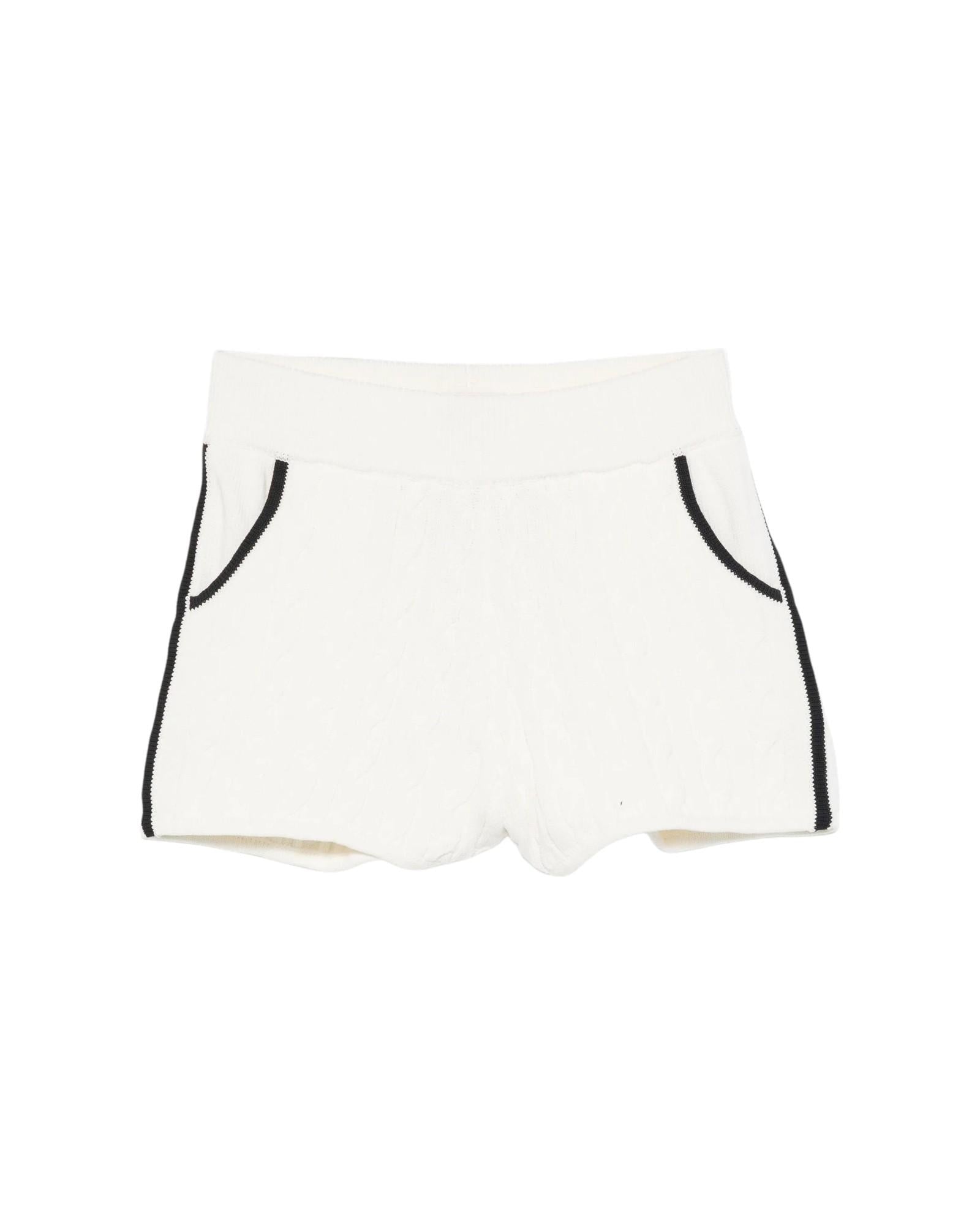 MC2 SAINT BARTH Bermuda MC2 SAINT BARTH donna TJA0001 00100L 10 Natalja Braid con motivo a trecce Beige<BR/> TJA000100100L 10