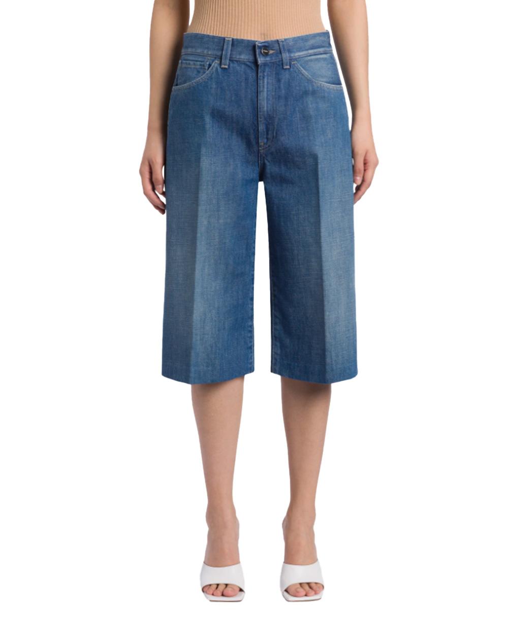 DONDUP Bermuda DONDUP donna DELFINE DP859DFE324D Denim<BR/> DP859DFE324D 800
