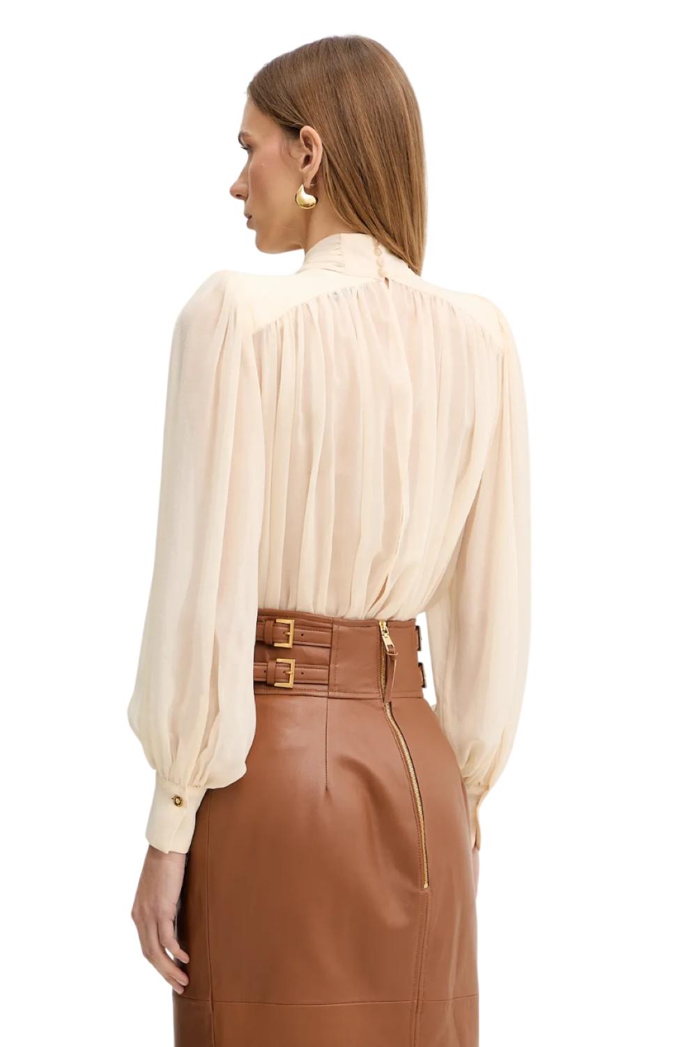 ELISABETTA FRANCHI Camicia Elisabetta Franchi donna CB00661E2193 Burro<BR/> CB00661E2 193