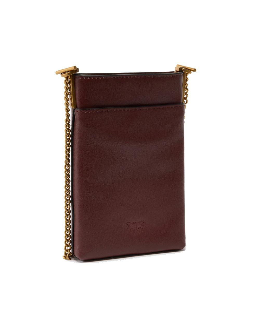 PINKO Phone case Pinko donna 106403A0QO bordeaux 106403A0QO R49Q