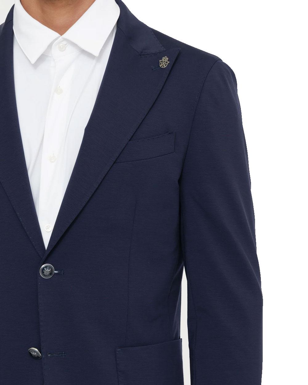 DANIELE ALESSANDRINI Abito Daniele Alessandrini uomo DUAM0018LY0019 blu monopetto DUAM0018LY0019 7001