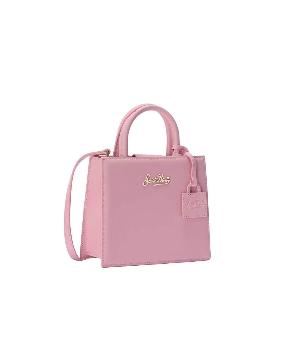 MC2 SAINT BARTH Borsa MC2 SAINT BARTH donna Shop Bag Mini SHBM000200011L Rosa pelle logo tracolla SHBM000200011L 21
