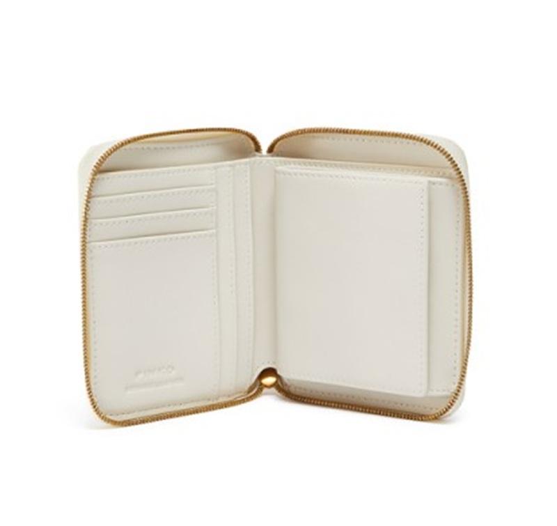 PINKO Portafoglio Pinko donna 100249 A1YBZ14Q bianco oro 100249 A1YB Z14Q