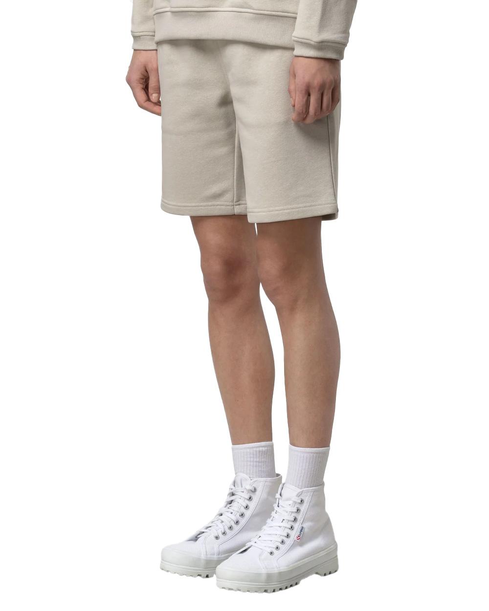K-WAY Bermuda K-WAY uomo K5138GW CASIMIR POLY COTTON Beige tasche poliestere cotone vstibilità regolare logo<BR/><BR/> K5138GW 634