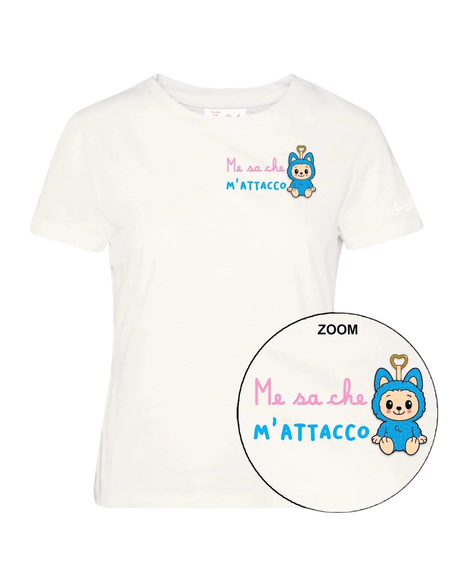 MC2 SAINT BARTH T-shirt MC2 SAINT BARTH donna EMI000101042L Bianca<BR/> EMI000101042L 10