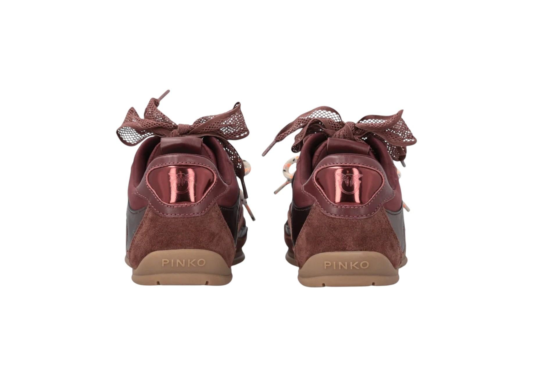 PINKO Sneakers Pinko donna SS0185P132 CR8 Yulia 01 Burgundy <BR/> SS0185P132 CR8