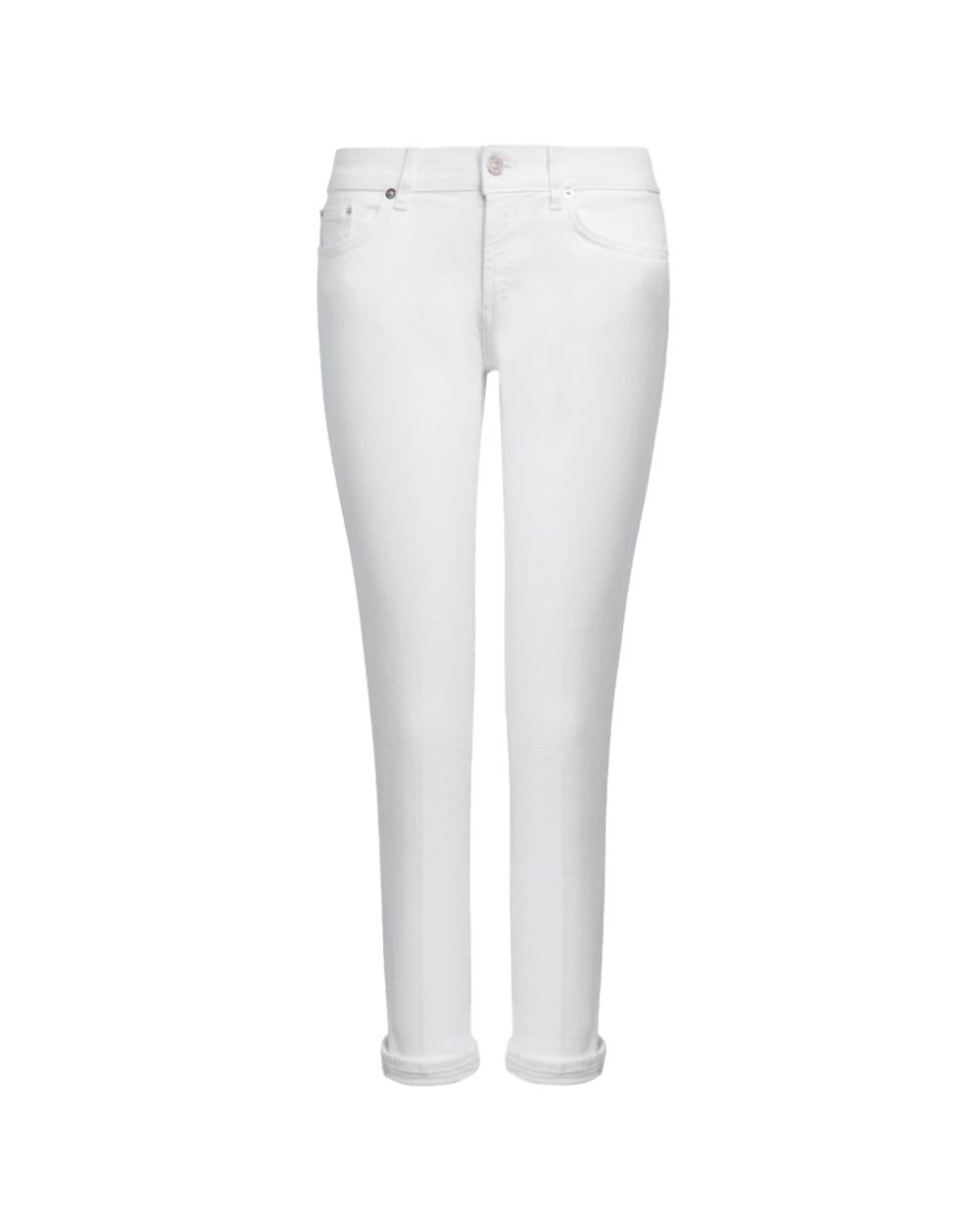 DONDUP Jeans DONDUP donna MONROE P692BS0030D Bianco<BR/> <BR/> P692BS0030D 000