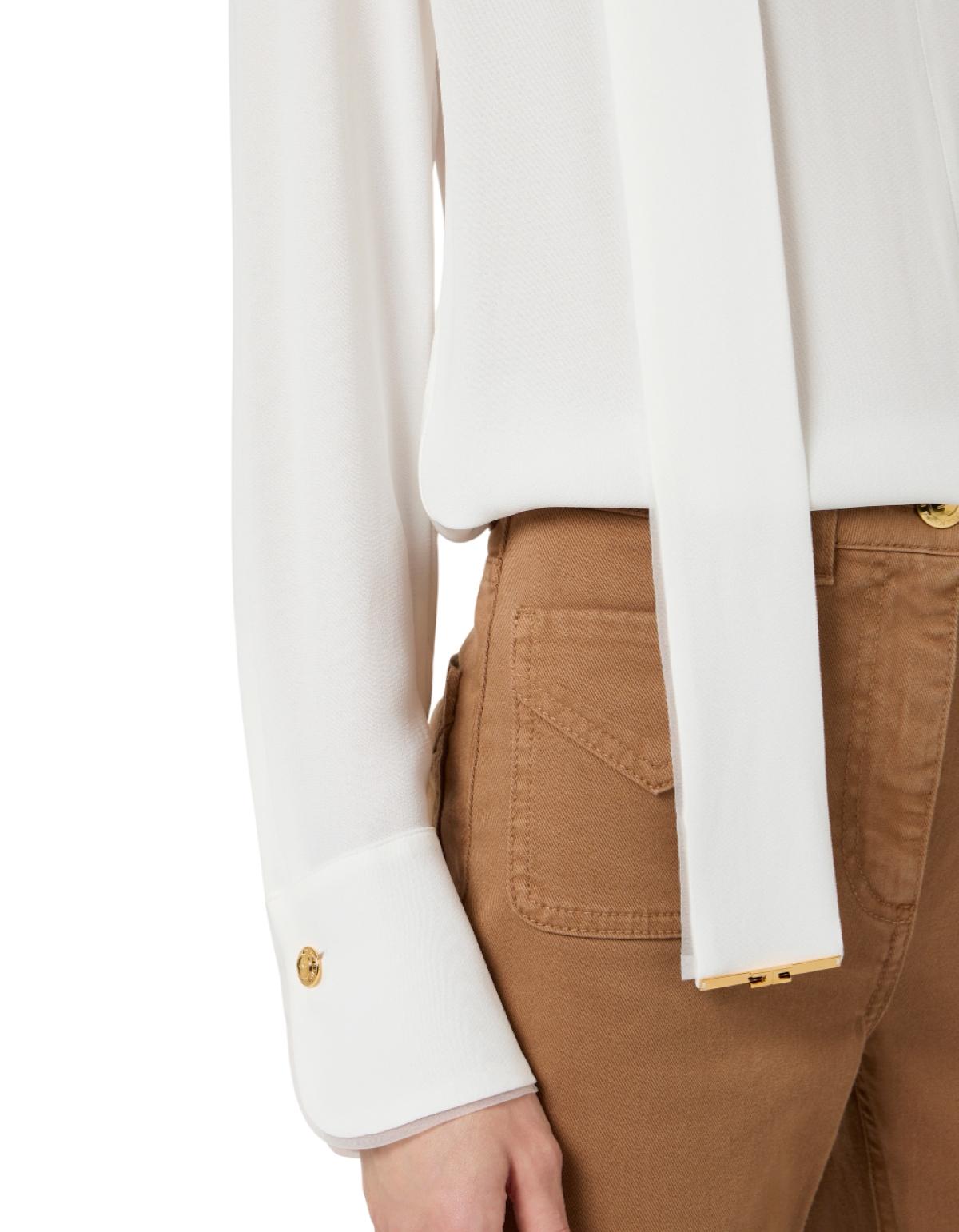 ELISABETTA FRANCHI Camicia Elisabetta Franchi donna CA14661E2360 Avorio<BR/> CA14661E2 360