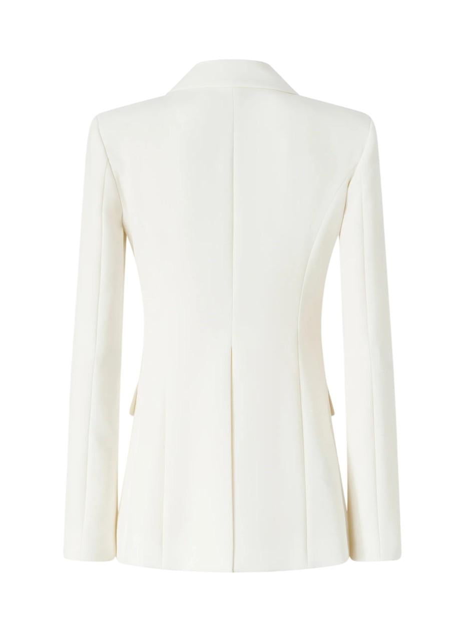 PINKO Giacca Pinko donna 106615A32Z Z07 Carciofo in tela tecnica Bianco<BR/> 106615A32Z Z07