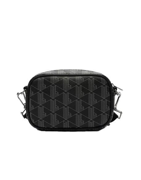 LACOSTE Borse Lacoste uomo The Blend NH3649LX Nero tasca interna piatta chiusura con zip tracolla NH3650LX H45
