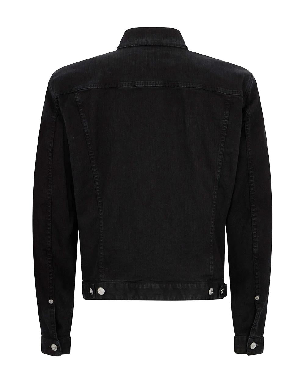 DSQUARED2 Giubbino DSQUARED2 uomo S74AM1673S39781 Nero cotone collo a camicia taschini tasche S74AM1673S39781 900