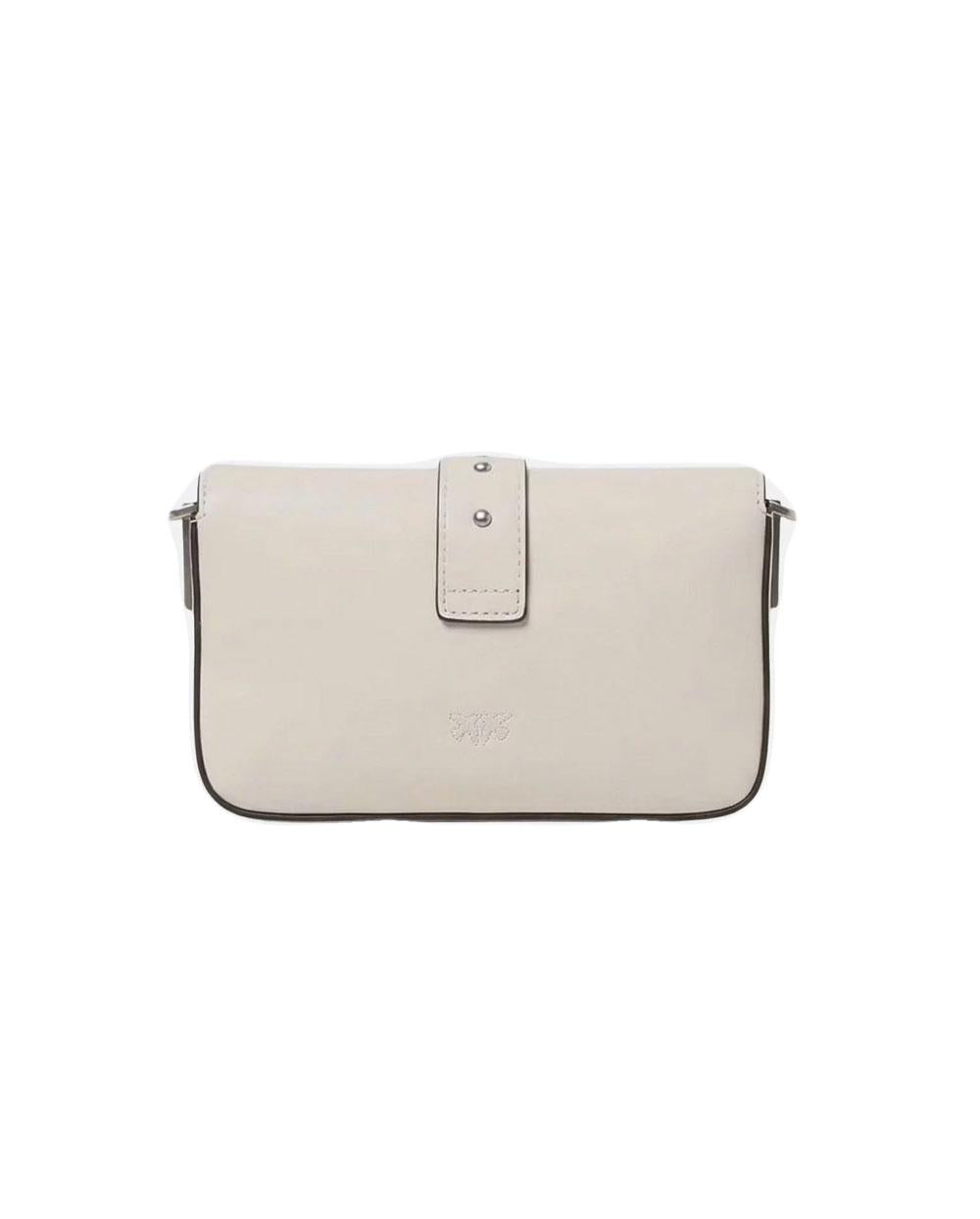 PINKO Borsa Pinko donna 105353A0QO Baby love bag bianca one slouchy pelle<BR/> 105353A0QO Z14O