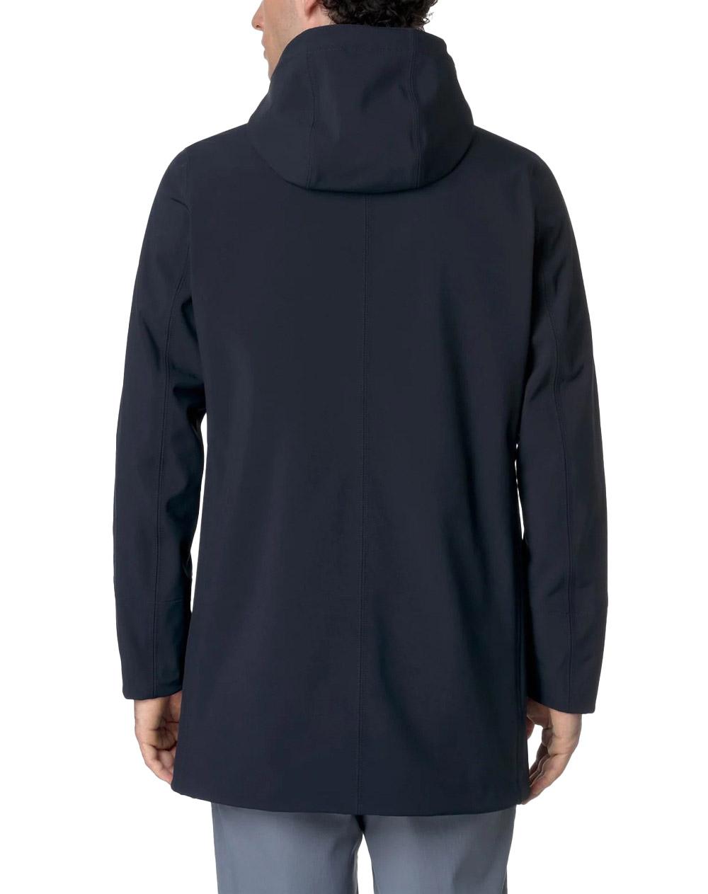 K-WAY Giubbino K-way uomo K7126UWA2B marlyn bonded Blu fitting slim K7126UW A2B