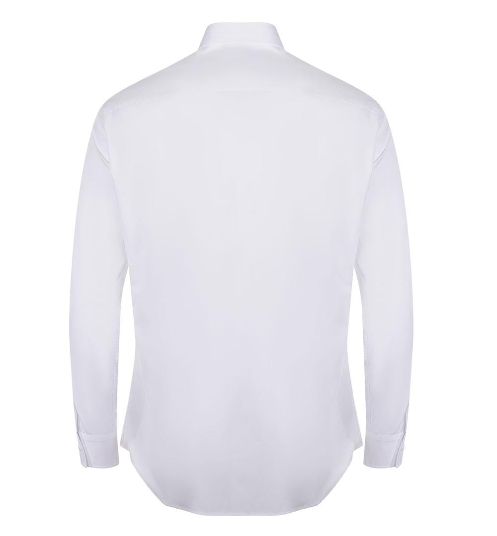 DSQUARED2 Camicia Dsquared2 uomo S74DM0917S36275 bianca logo<BR/> S74DM0917S36275 100