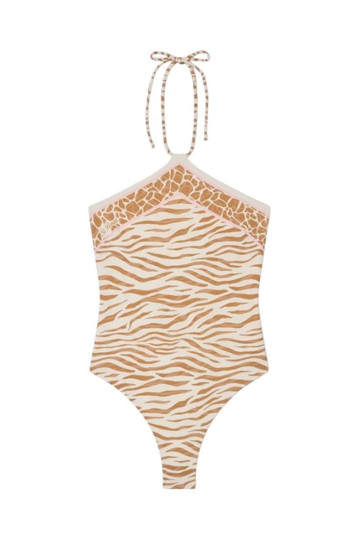 MC2 SAINT BARTH Costume intero MC2 SAINT BARTH donna MRYE001 09095L 1019 Zebra Beige MRYE00109095L 1019