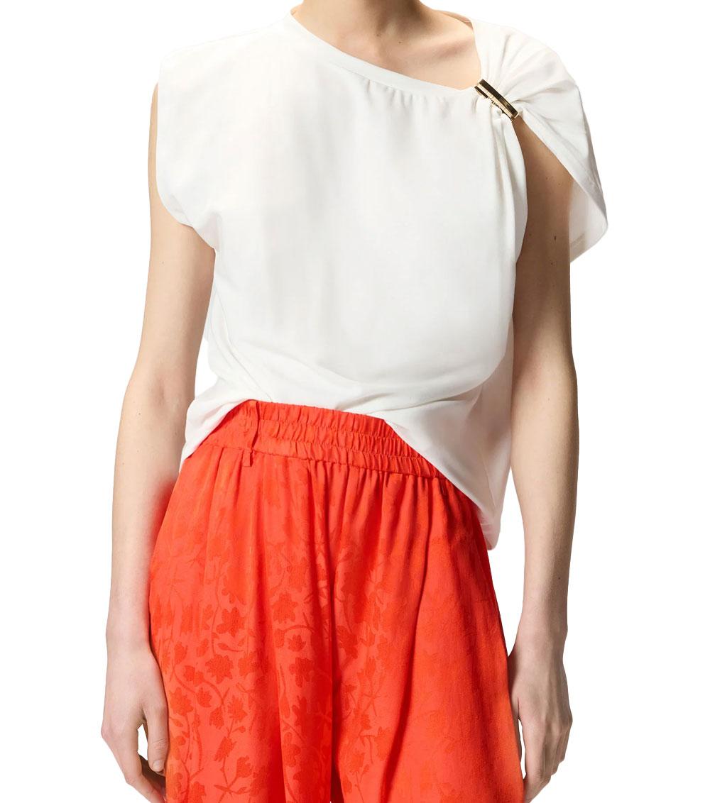 PINKO Top Pinko donna 106478A35D Melody bianco 106478A35D Z05
