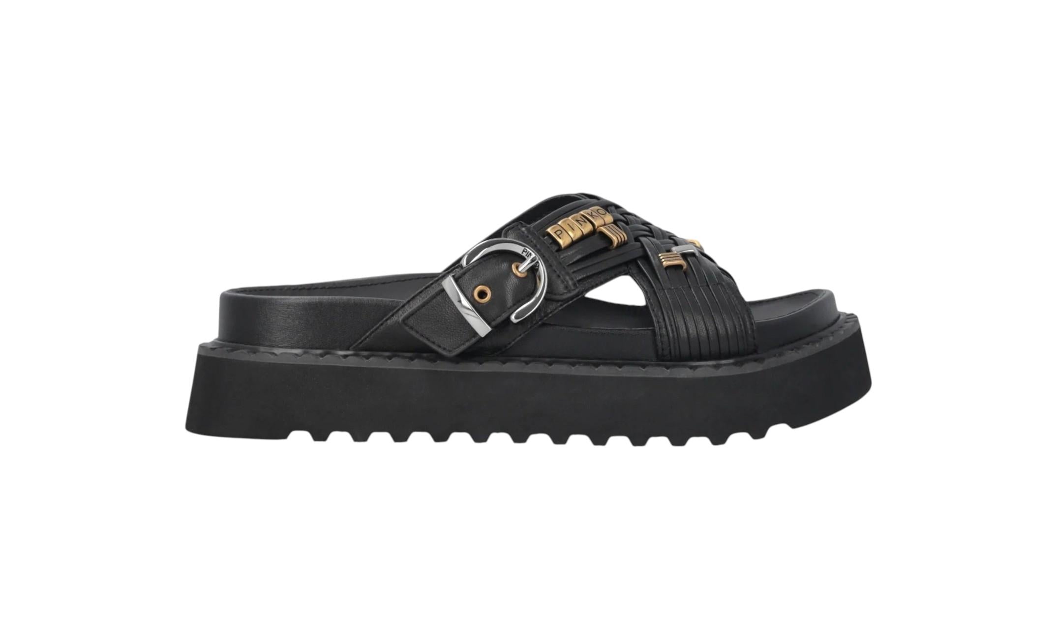 PINKO Sandali Pinko donna SD0537P003 Z99 Kate 09 Nero <BR/> SD0537P003 Z99