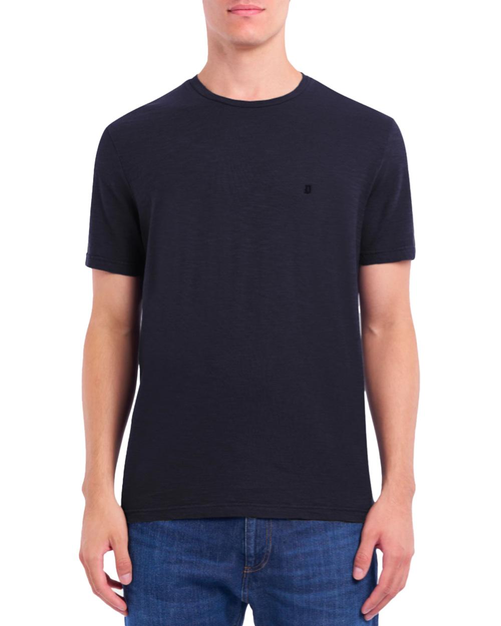 DONDUP T-shirt DONDUP uomo US198JF0271ZL4 Blu girocollo regular a maniche corte US198JF0271ZL4 890