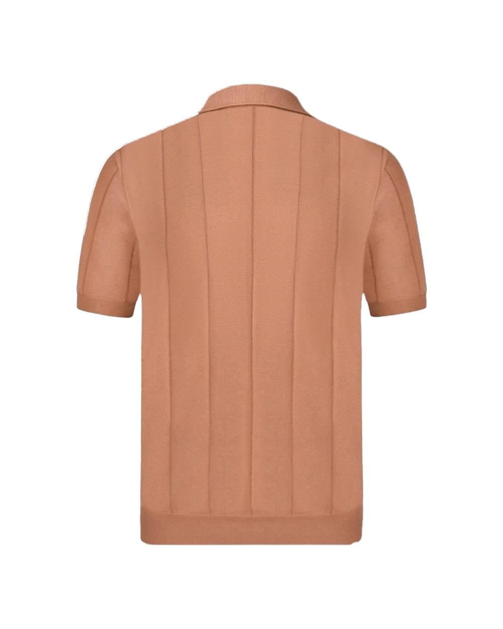 GRAN SASSO Polo GRAN SASSO uomo 5719120660 Marrone skipper lavorazione a coste cottone 5719120660 168