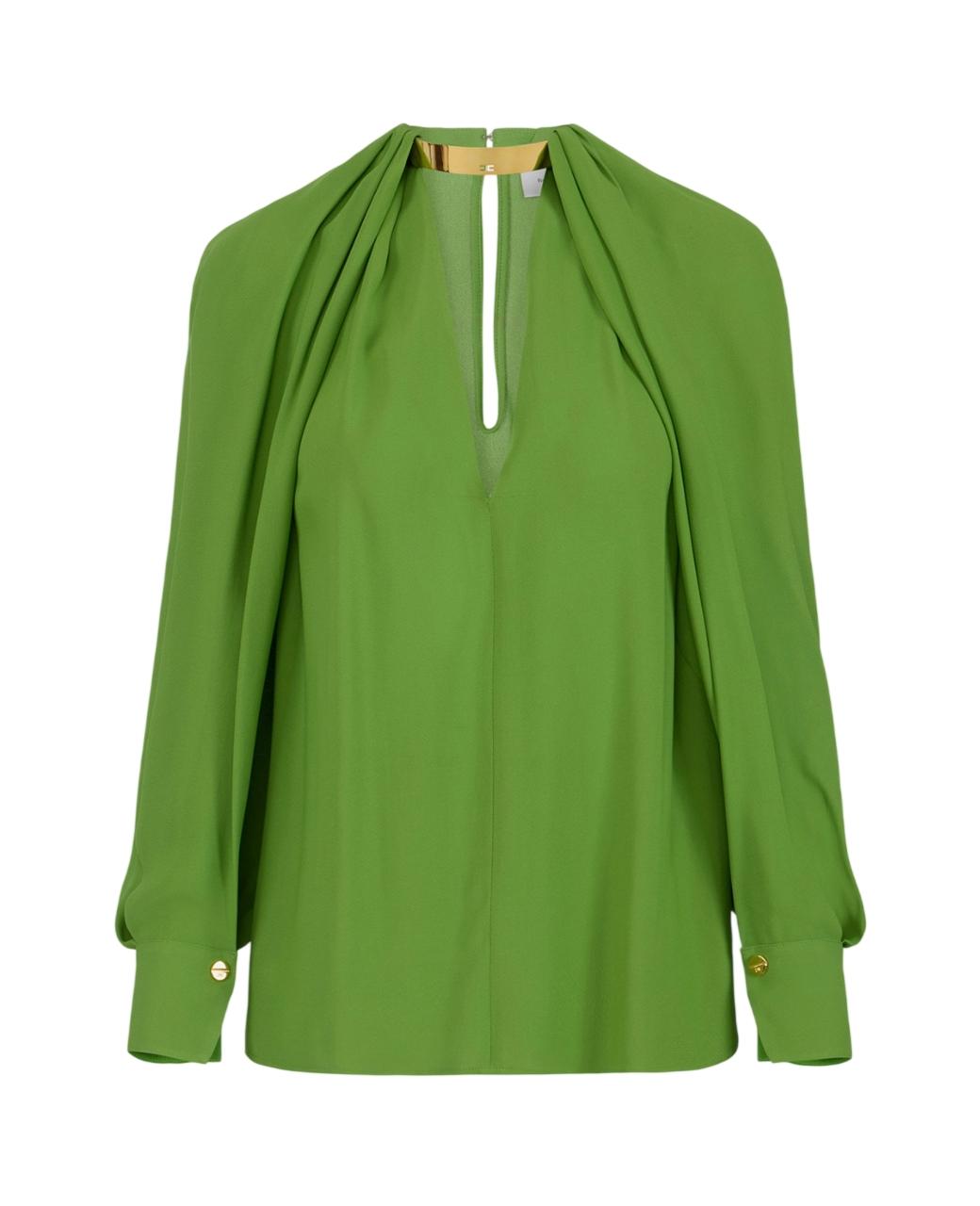 ELISABETTA FRANCHI Camicia Elisabetta Franchi donna CA12961E2EV3 Aloe<BR/> CA12961E2 EV3