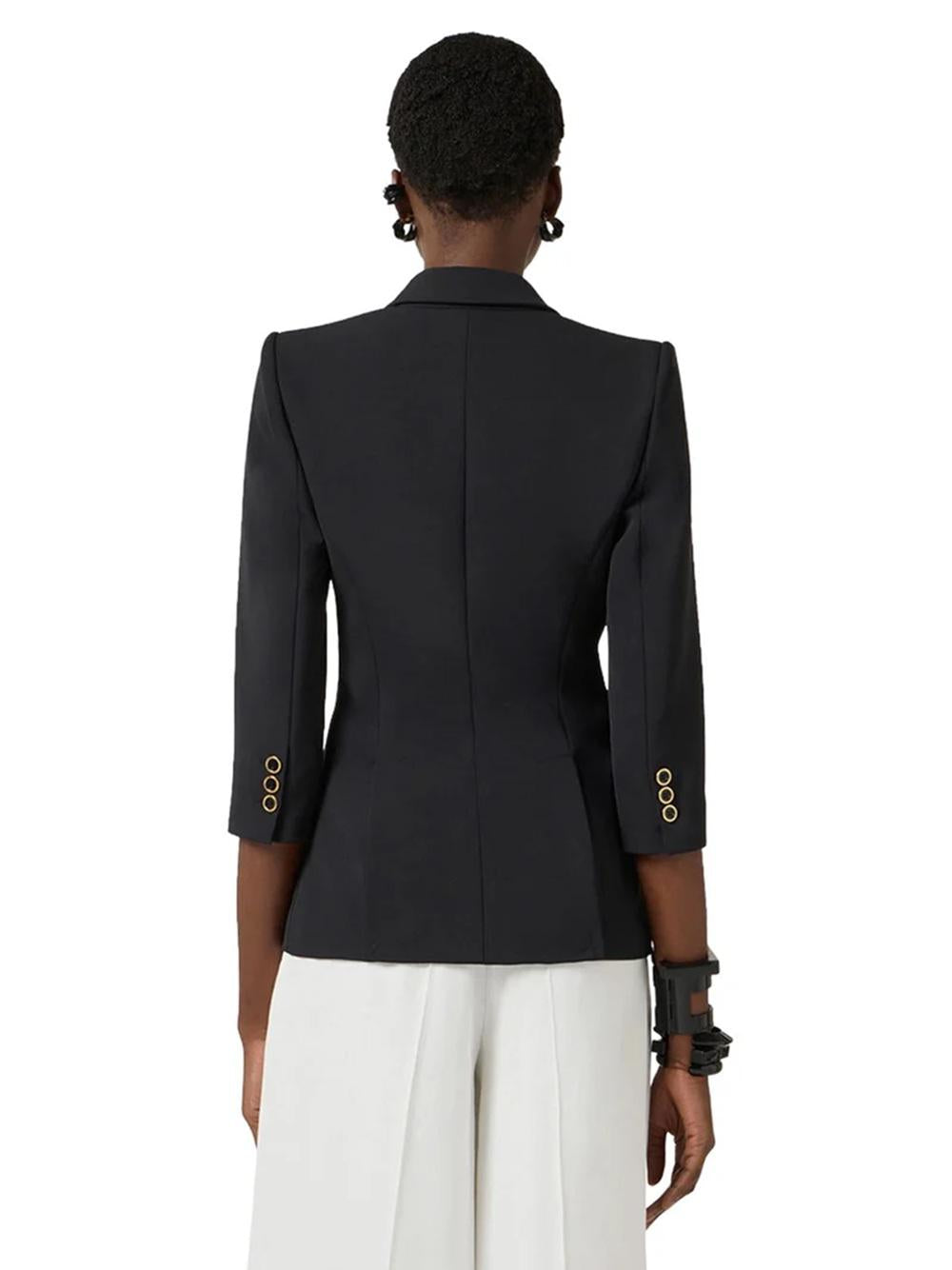 ELISABETTA FRANCHI Giacca Elisabetta Franchi donna GI21561E2110 Nero<BR/> GI21561E2 110