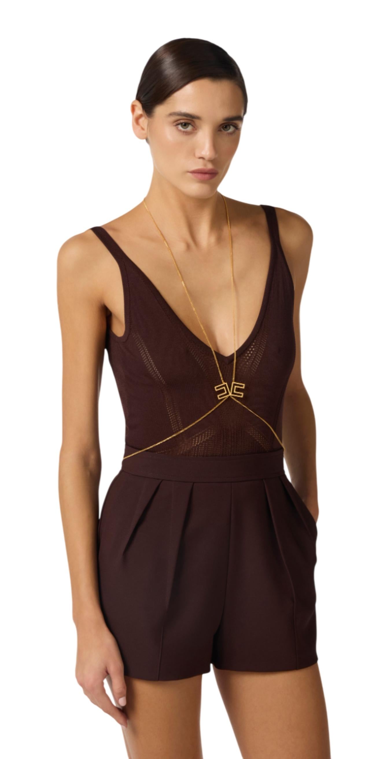ELISABETTA FRANCHI Collana Elisabetta Franchi donna CO34A62E2U95 The Femme Paradox Oro <BR/> CO34A62E2 U95