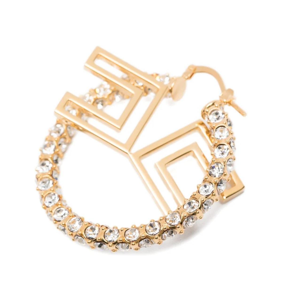 ELISABETTA FRANCHI Orecchini Elisabetta Franchi donna OR50B62E2U95 The Femme Paradox Oro <BR/> OR50B62E2 U95