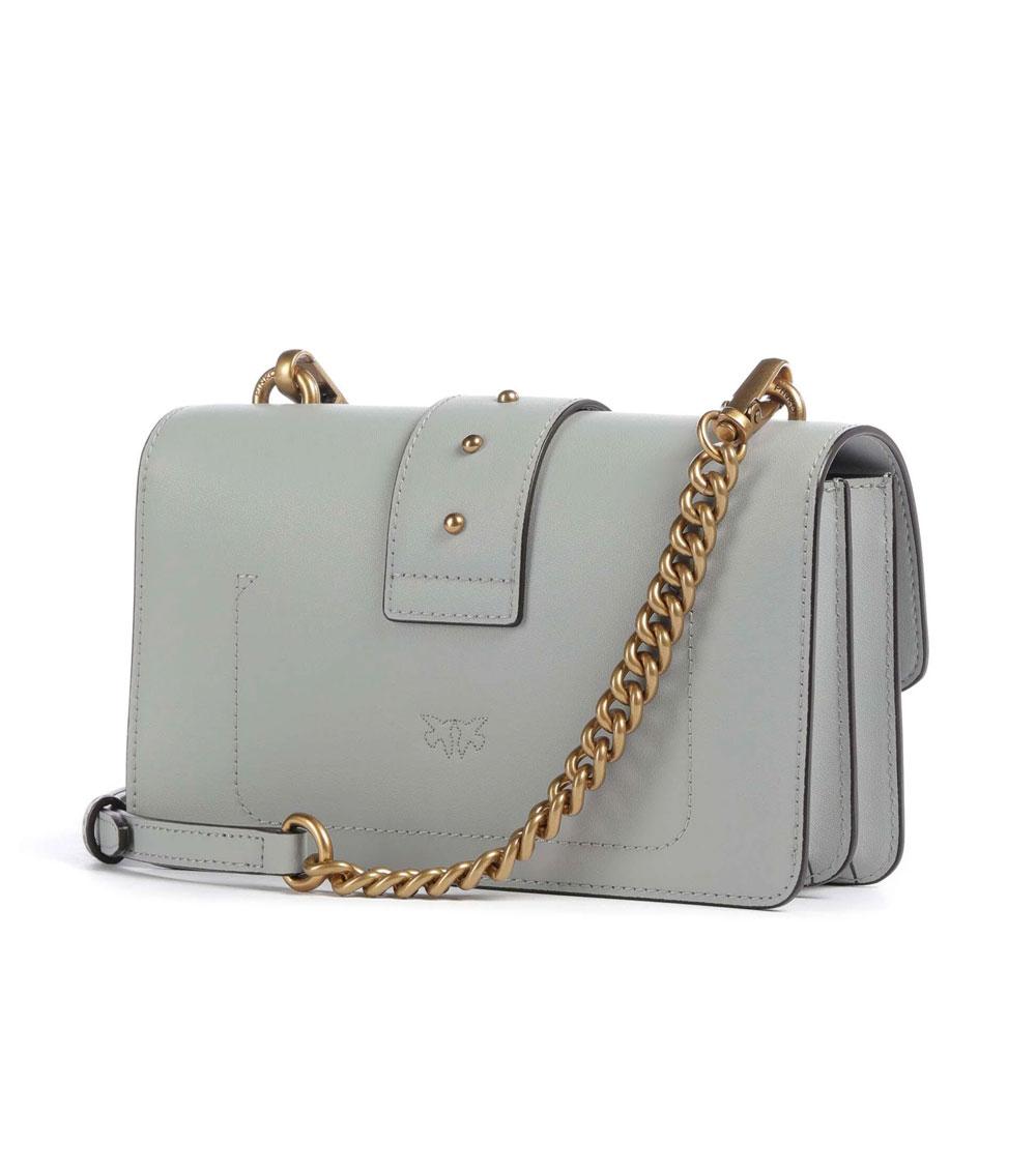 PINKO Borsa Pinko donna 105856A0F1 Love Bag one grigio 105856A0F1 K32Q