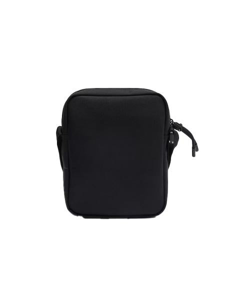LACOSTE Borsa Lacoste unisex Neocroc NU4686NZ Nera a tracolla tessuto riciclato cinghia regolabile tasca mesh NU4686NZ N37