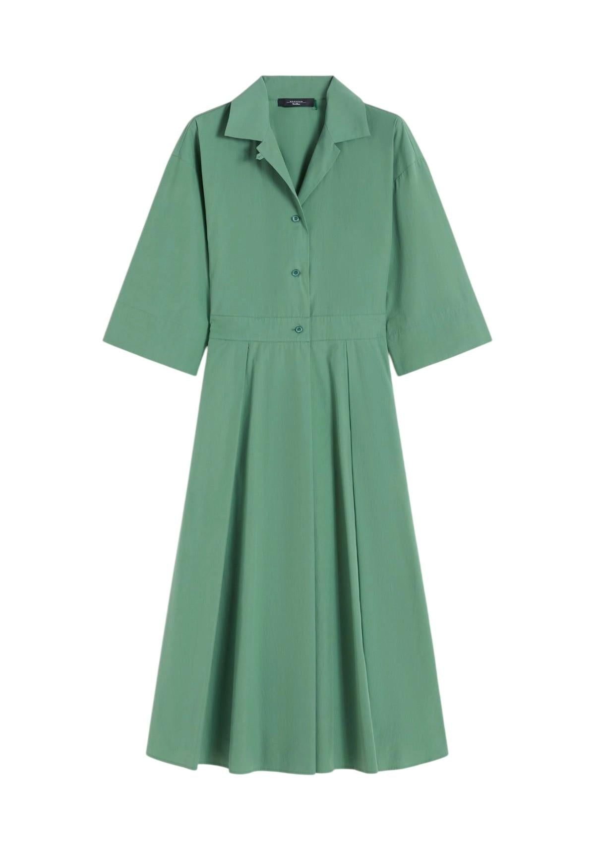 WEEKEND Abito Weekend 2615221062600 007 Padana chemisier midi Verde<BR/> 2615221062600 007