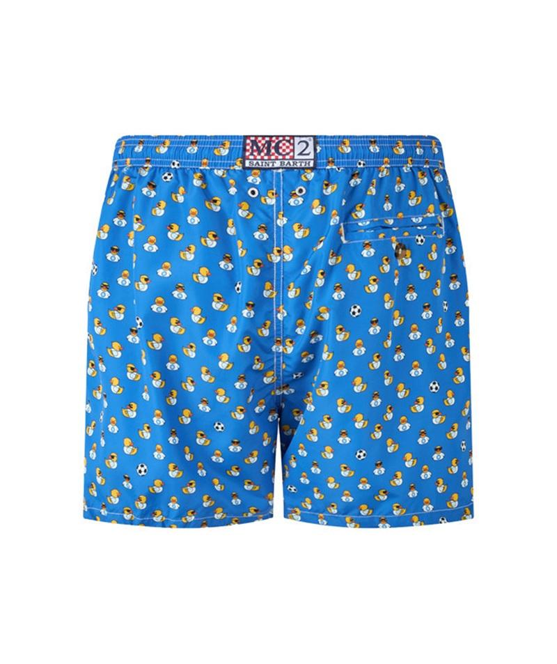 MC2 SAINT BARTH Costume MC2 Saint Barth uomo LIGHTINGMICRO04839H17 SSC NAPOLI SPECIAL EDITION azzurro ducky napoli LIGHTINGMICRO04839H 17
