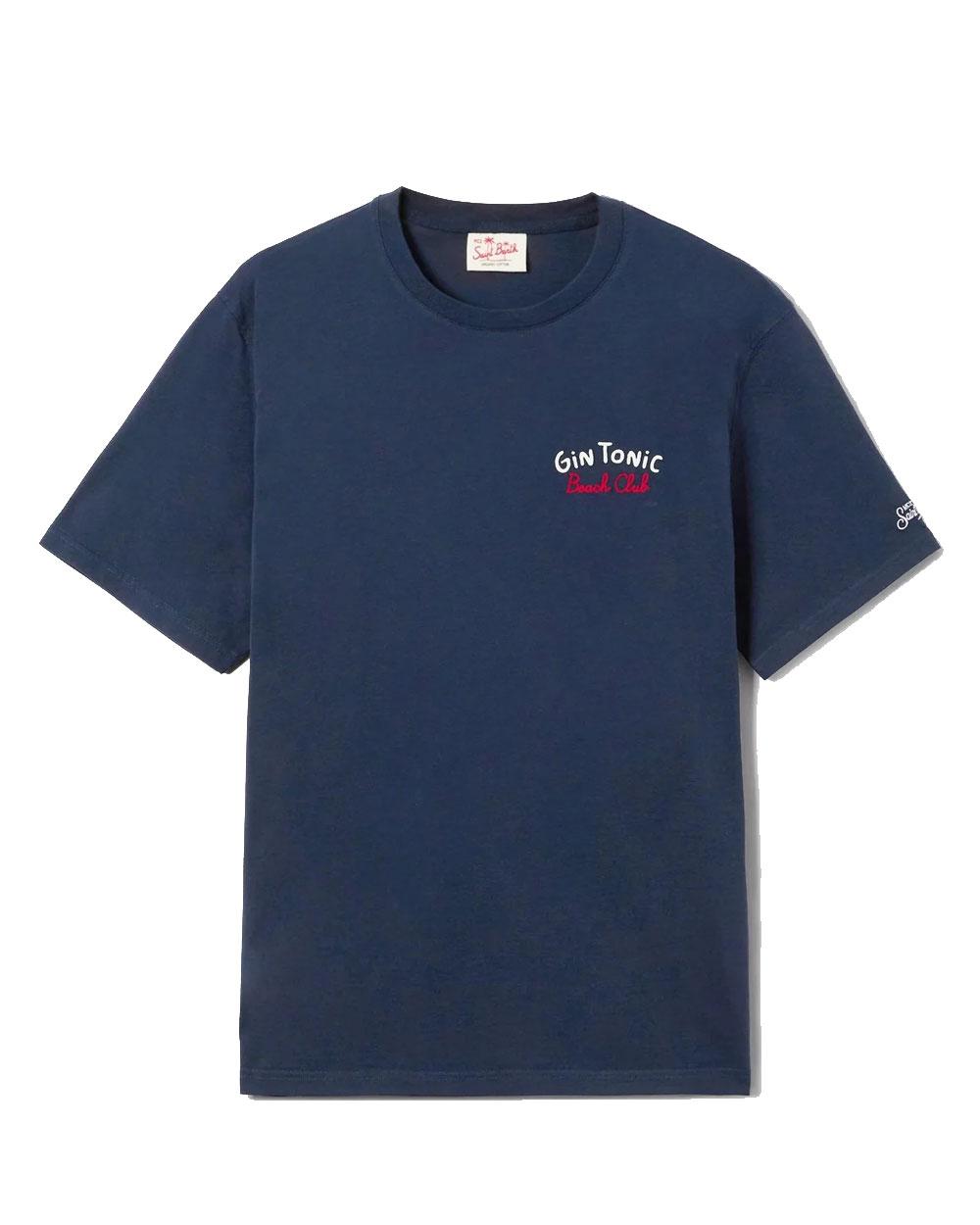 MC2 SAINT BARTH T-shirt Mc2 Saint Barth uomo Portland Gin Club blu PRL000200314L 61