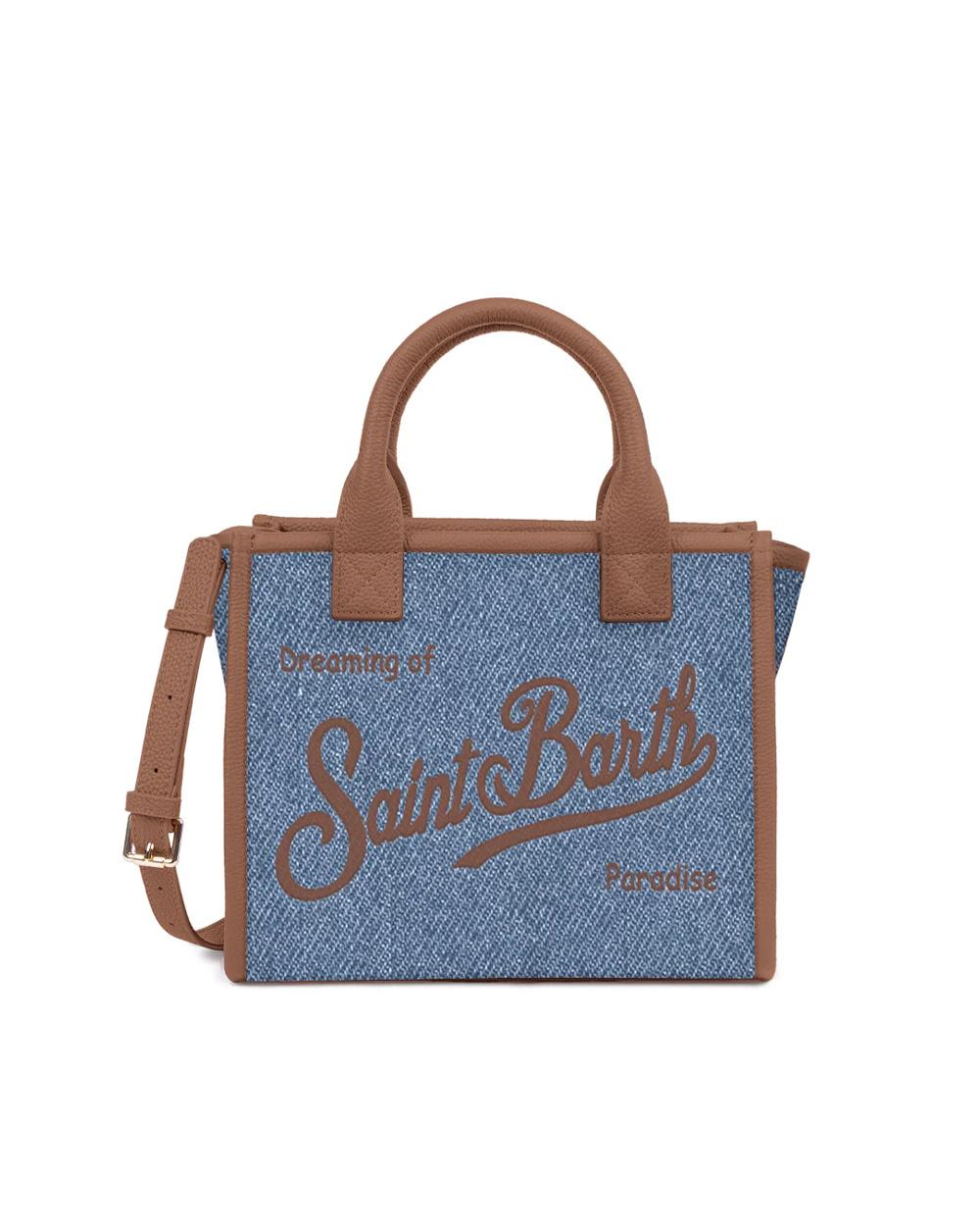 MC2 SAINT BARTH Borsa MC2 SAINT BARTH donna Vanity VANMD00101515L Blu logo dettagli manici tracolla VANMD00101515L 19
