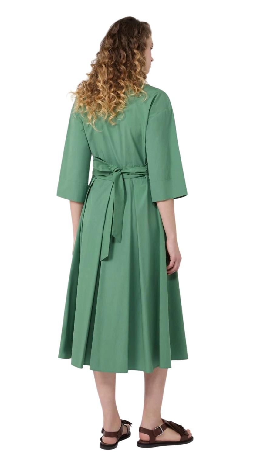 WEEKEND Abito Weekend 2615221062600 007 Padana chemisier midi Verde<BR/> 2615221062600 007