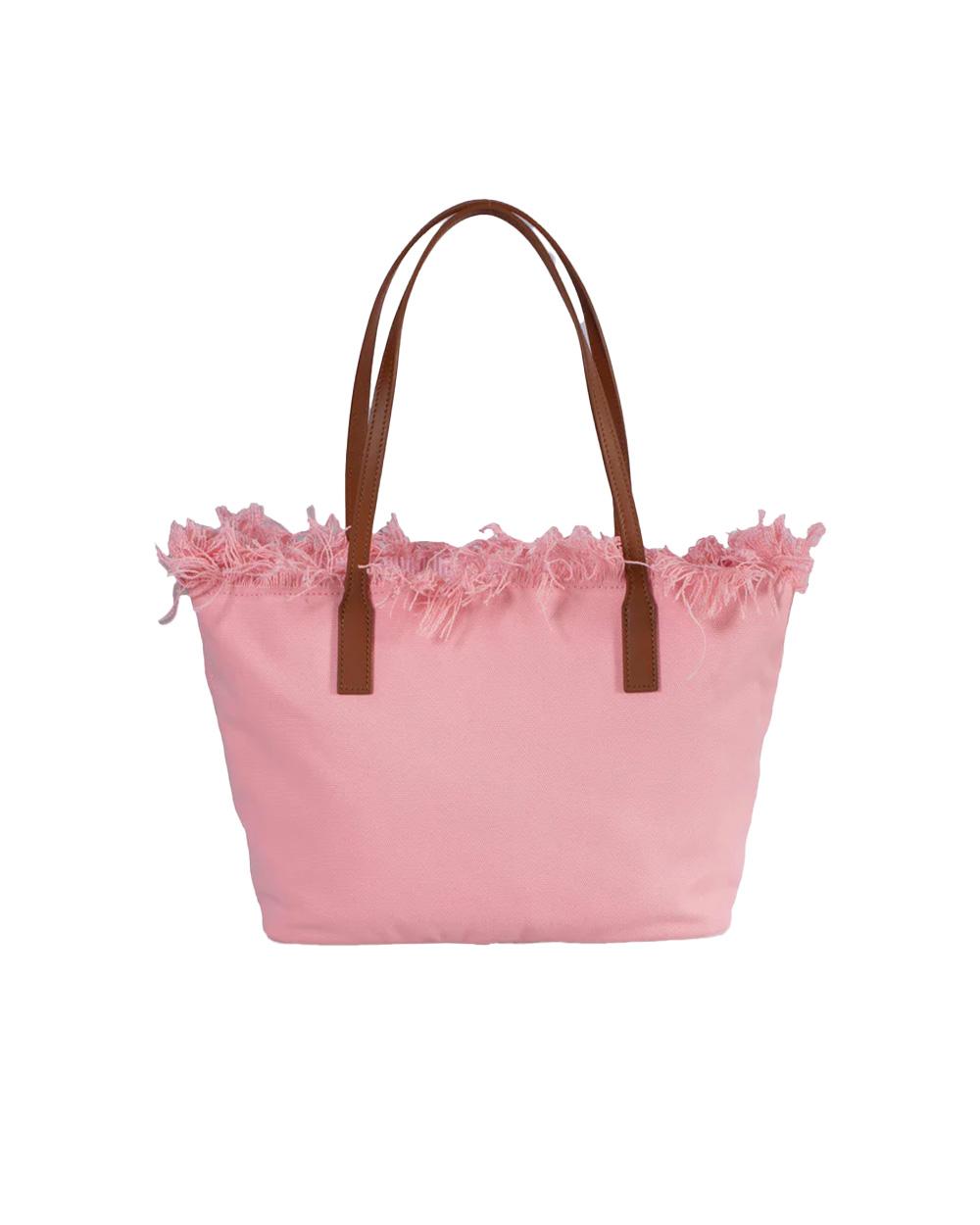 MC2 SAINT BARTH Borsa MC2 SAINT BARTH donna City bag mid fringe CBMF00101743L Rosa CBMF00101743L 21