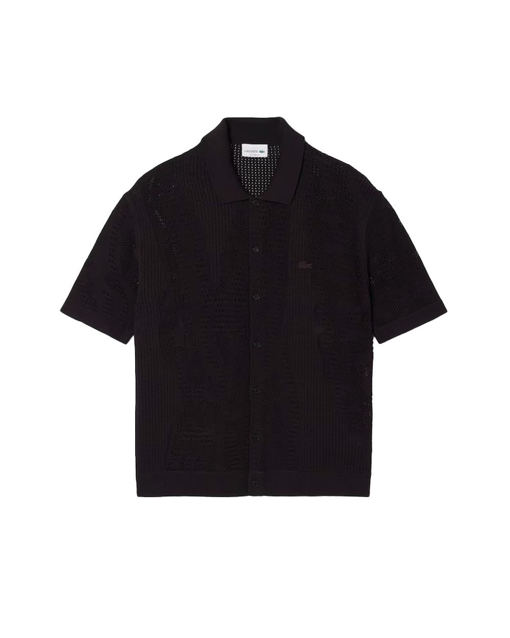 LACOSTE Camicia LACOSTE uomo AH0796 Marrone AH0796 3LA
