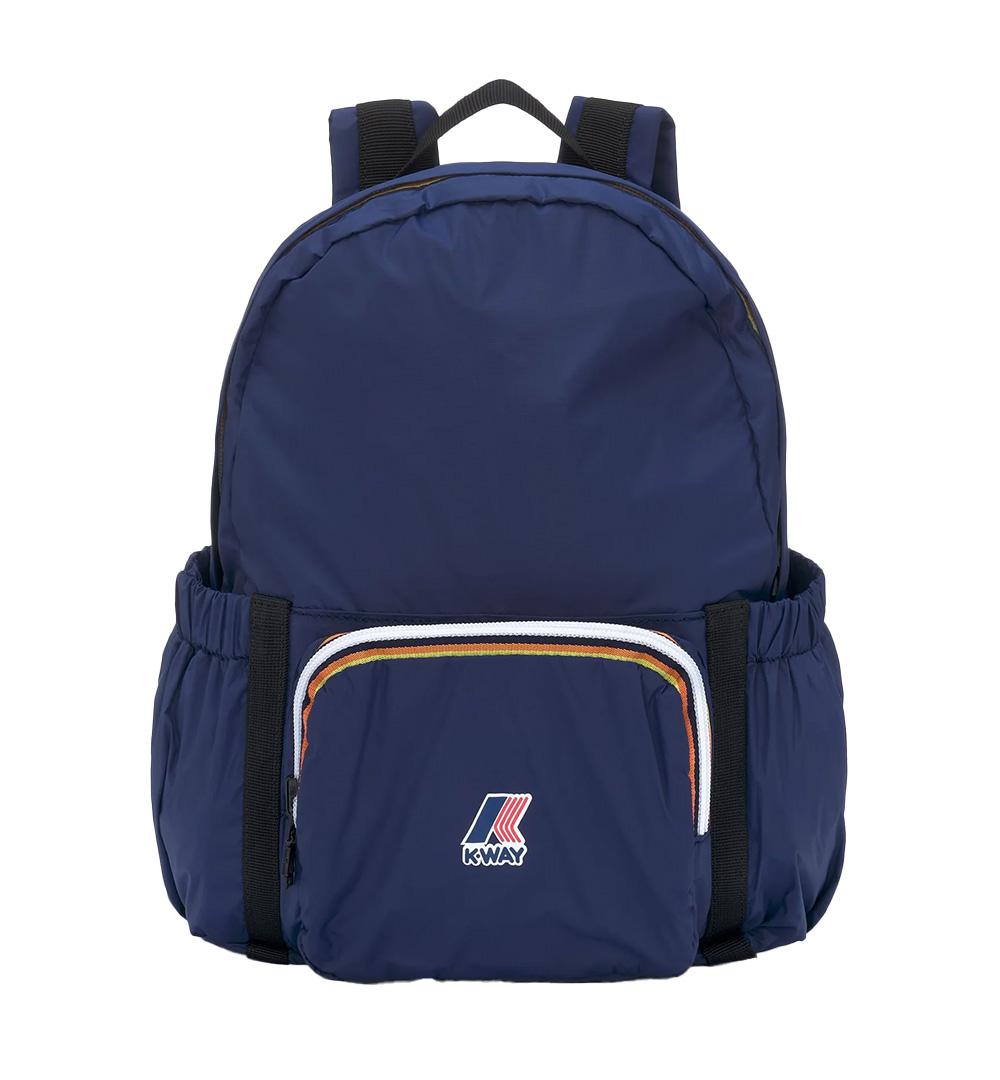 K-WAY Zaino K-Way Michelet K61415W Blu unisex impermeabile idrorepellente antivento tasche K61415W 867