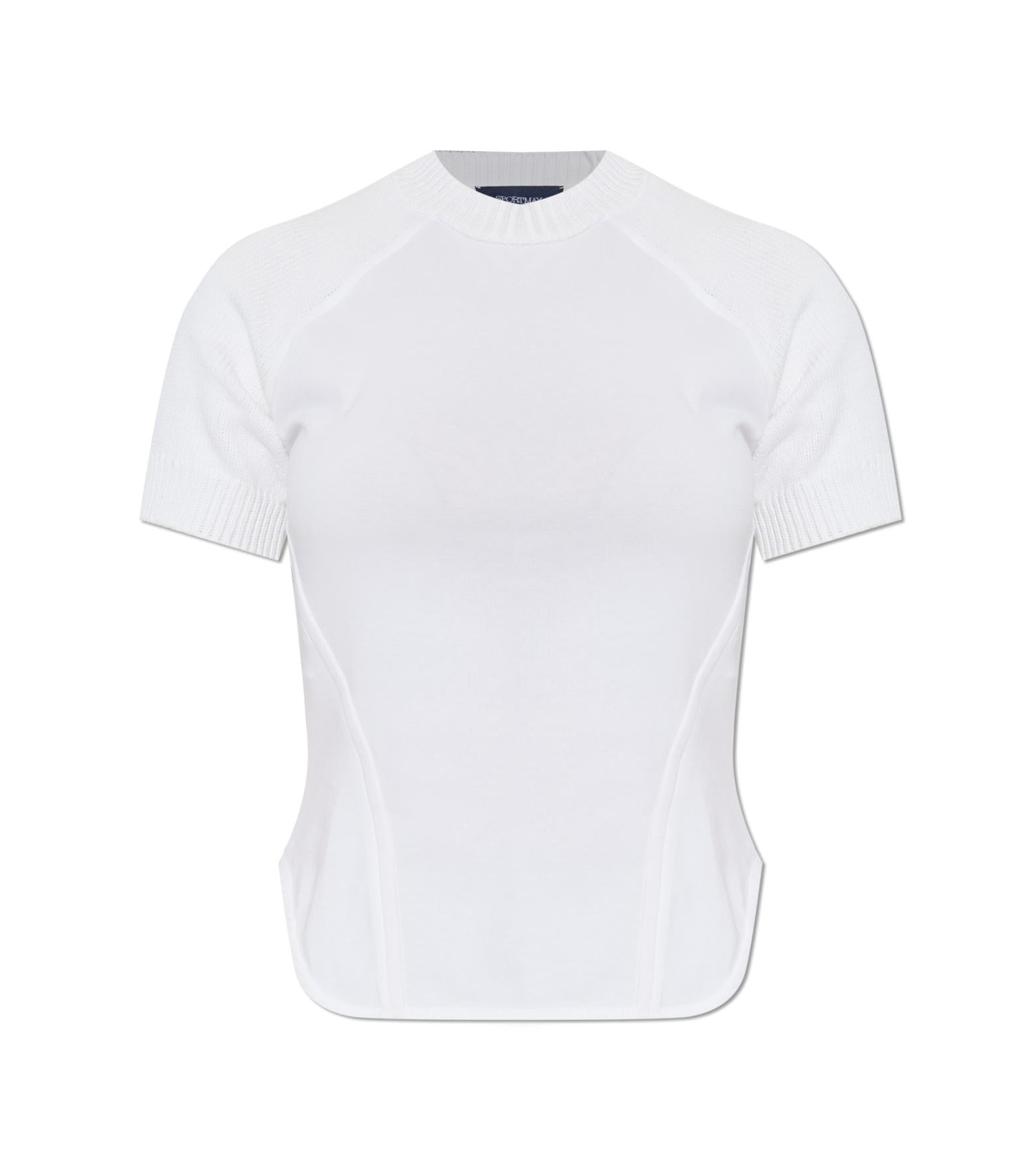SPORTMAX Maglia Sportmax donna 2612941045600 001 Egrege stretch Bianco<BR/> 2612941045600 001