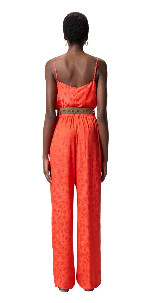 PINKO Top Pinko donna 106869A3AN A99 Alpago corto jacquard Rosso<BR/><BR/> 106869A3AN A99