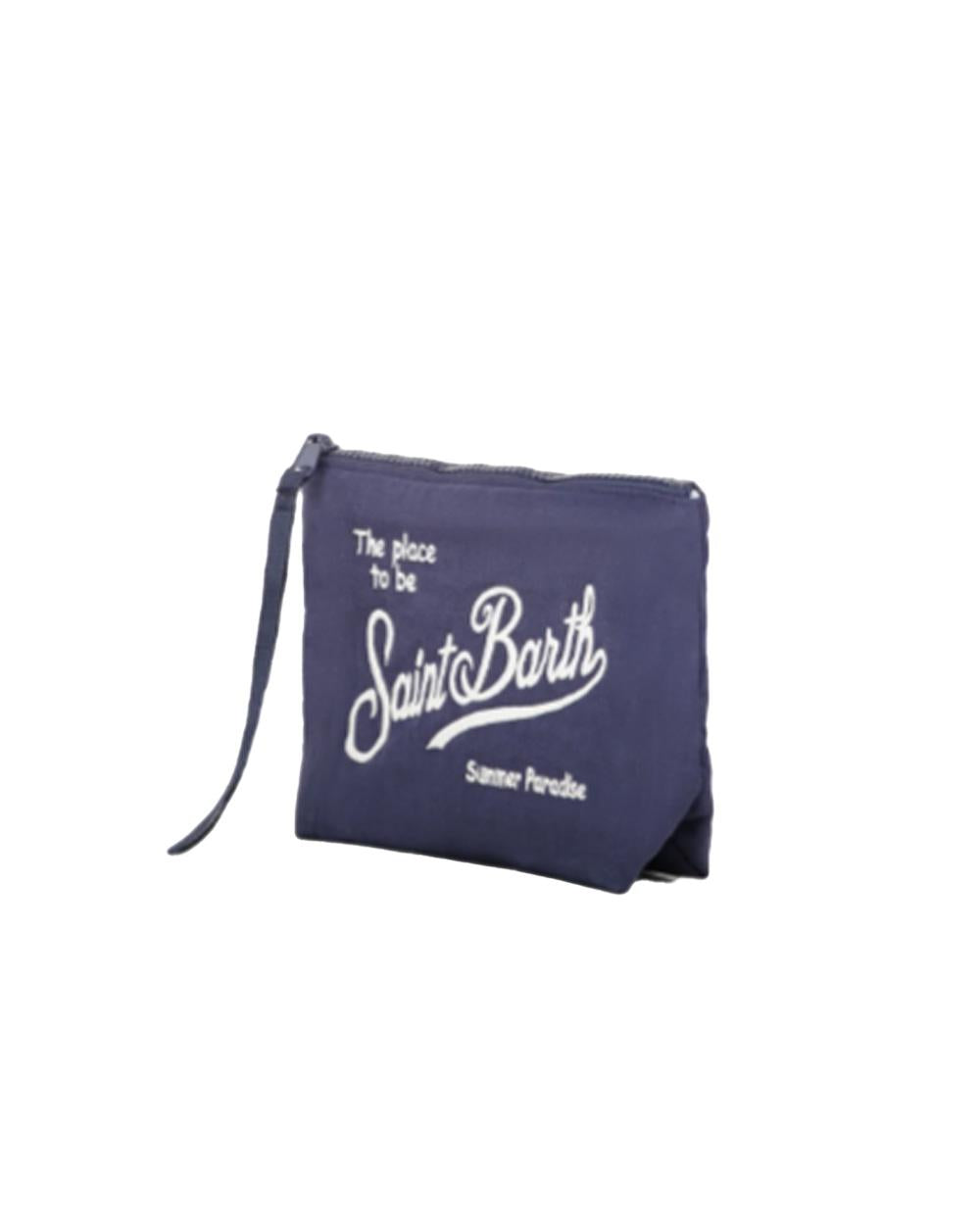 MC2 SAINT BARTH Pochette MC2 SAINT BARTH unisex Aline Linen ALI005101285L Blu ALI005101285L 61