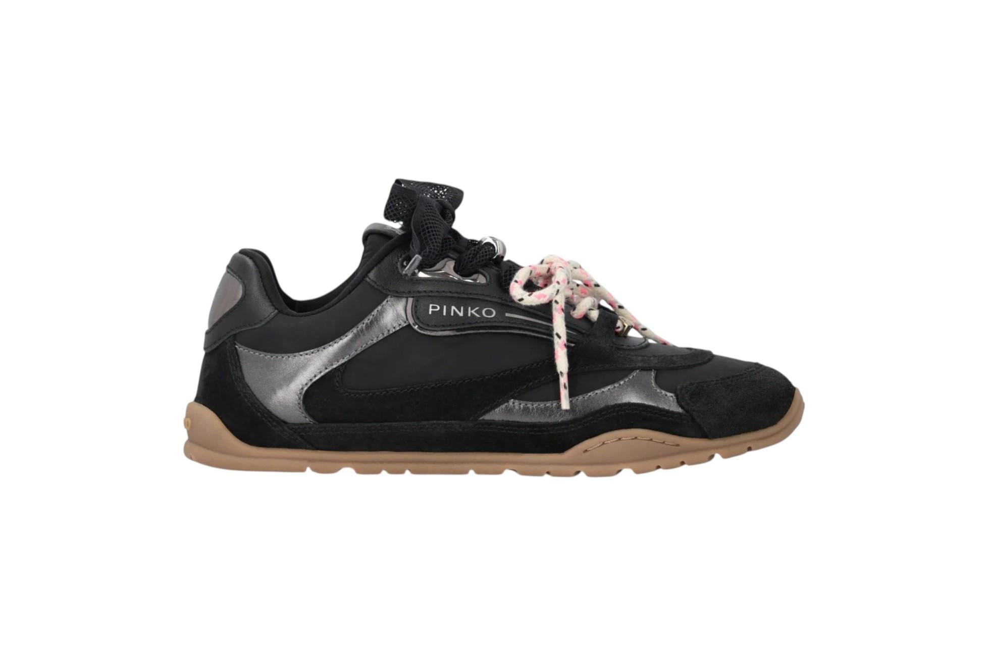 PINKO Sneakers Pinko donna SS0185P132 Z99 Yulia 01 Nero <BR/> SS0185P132 Z99