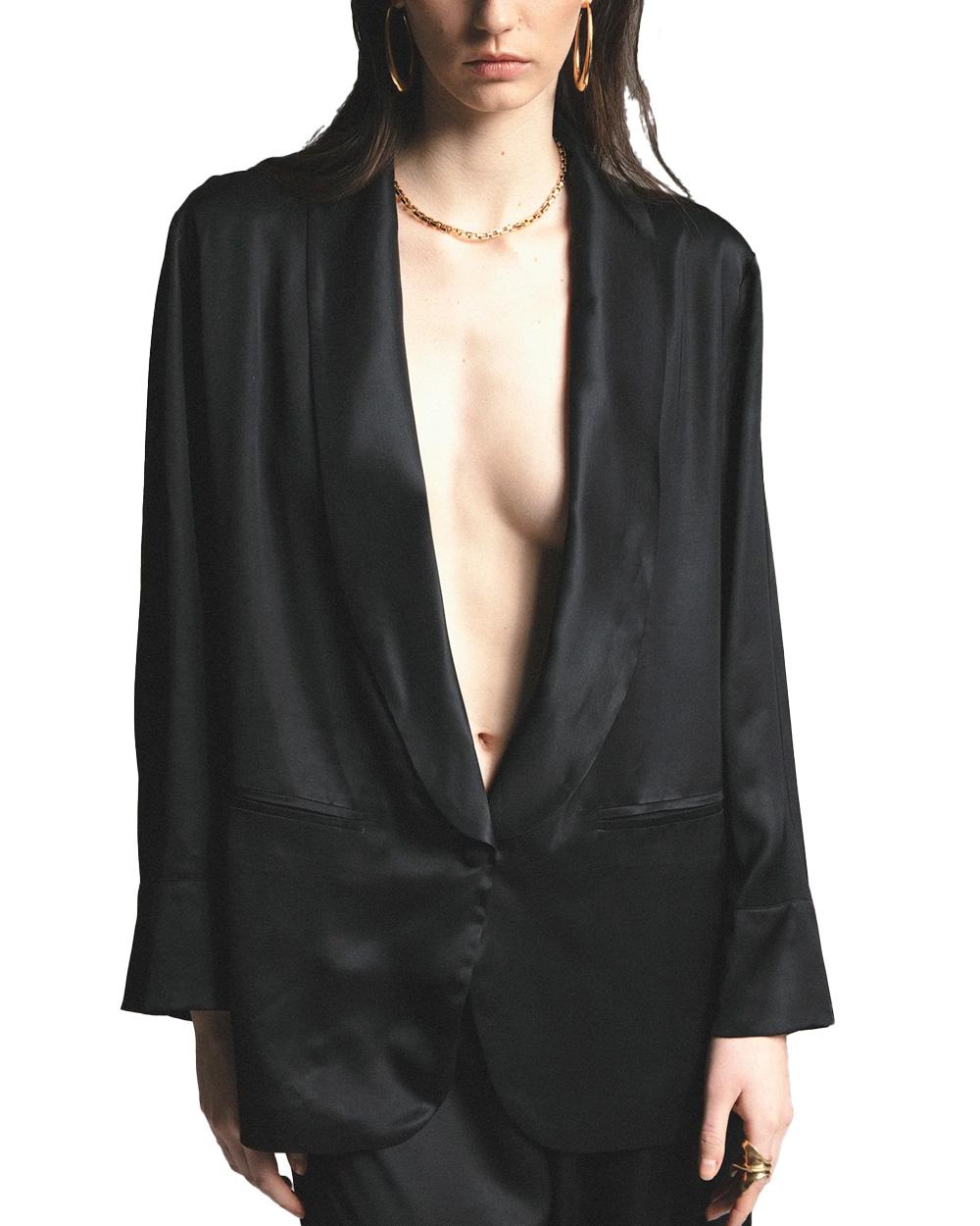 NINE MINUTES Blazer NINE MINUTES donna THEPAJAMA Nero THEPAJAMA 99