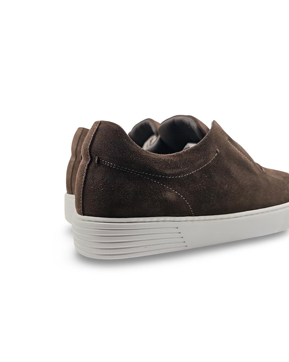 L.B.M. 1911 Sneakers L.B.M. 1911 uomo 685069072 Marrone pelle scamosciata suola gomma foderata 685069072 5