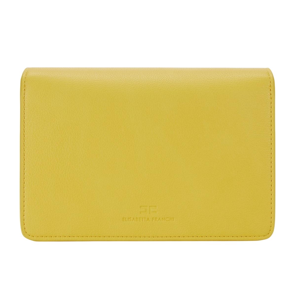 ELISABETTA FRANCHI Borsa donna Elisabetta Franchi BS39A61E2EV4 Giallo Sun<BR/> BS39A61E2 EV4