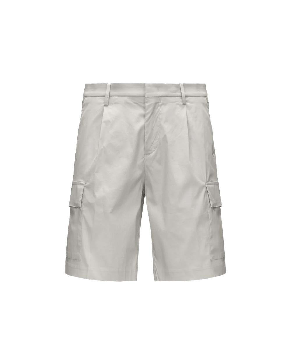 K-WAY Bermuda K-WAY uomo K6133NW SERJE TWILL TECH Beige cargo cotone tasche K6133NW 634