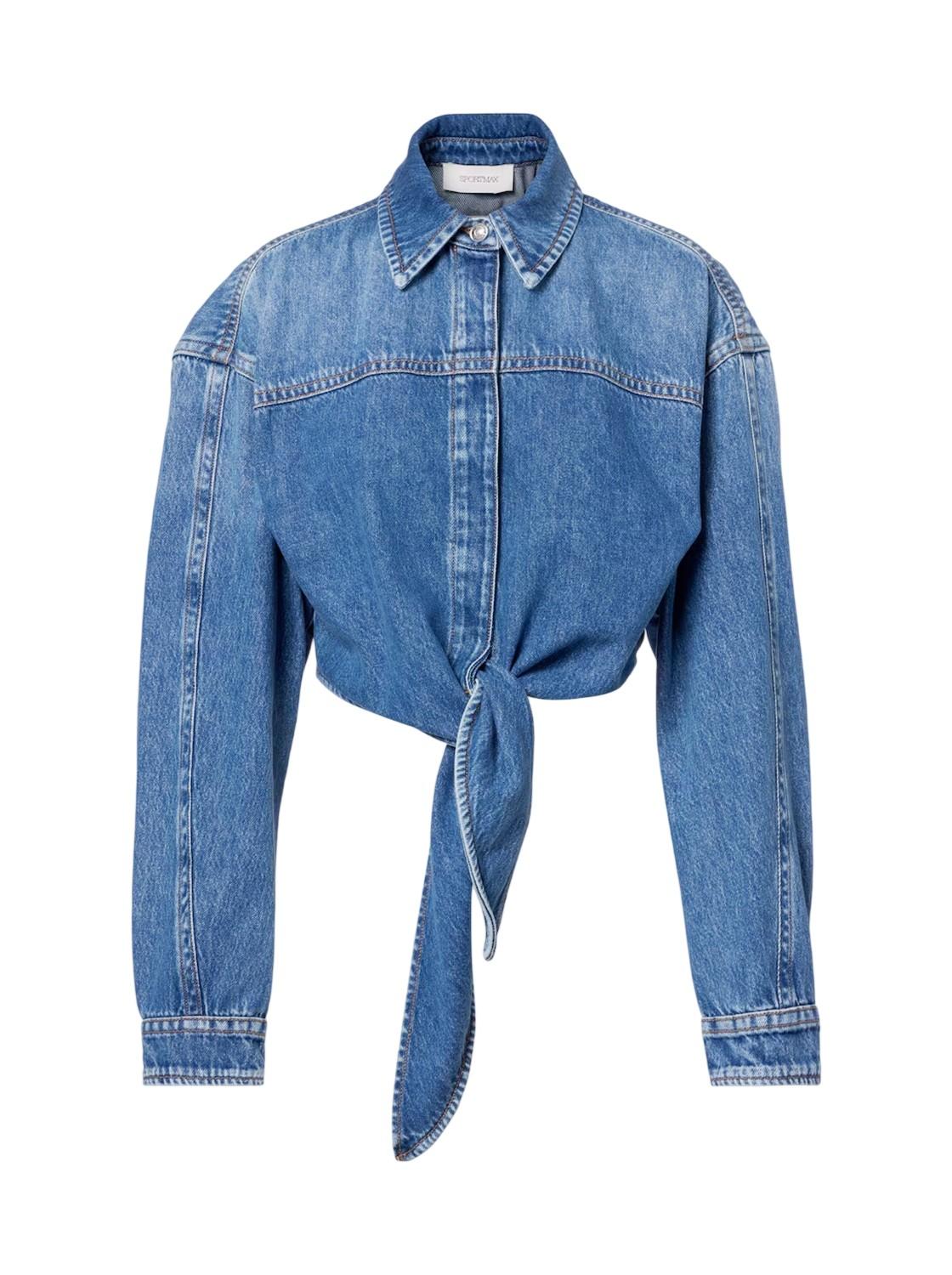 SPORTMAX Camicia Sportmax donna 2612111032600 005 Pevera jeans Blu<BR/> 2612111032600 005