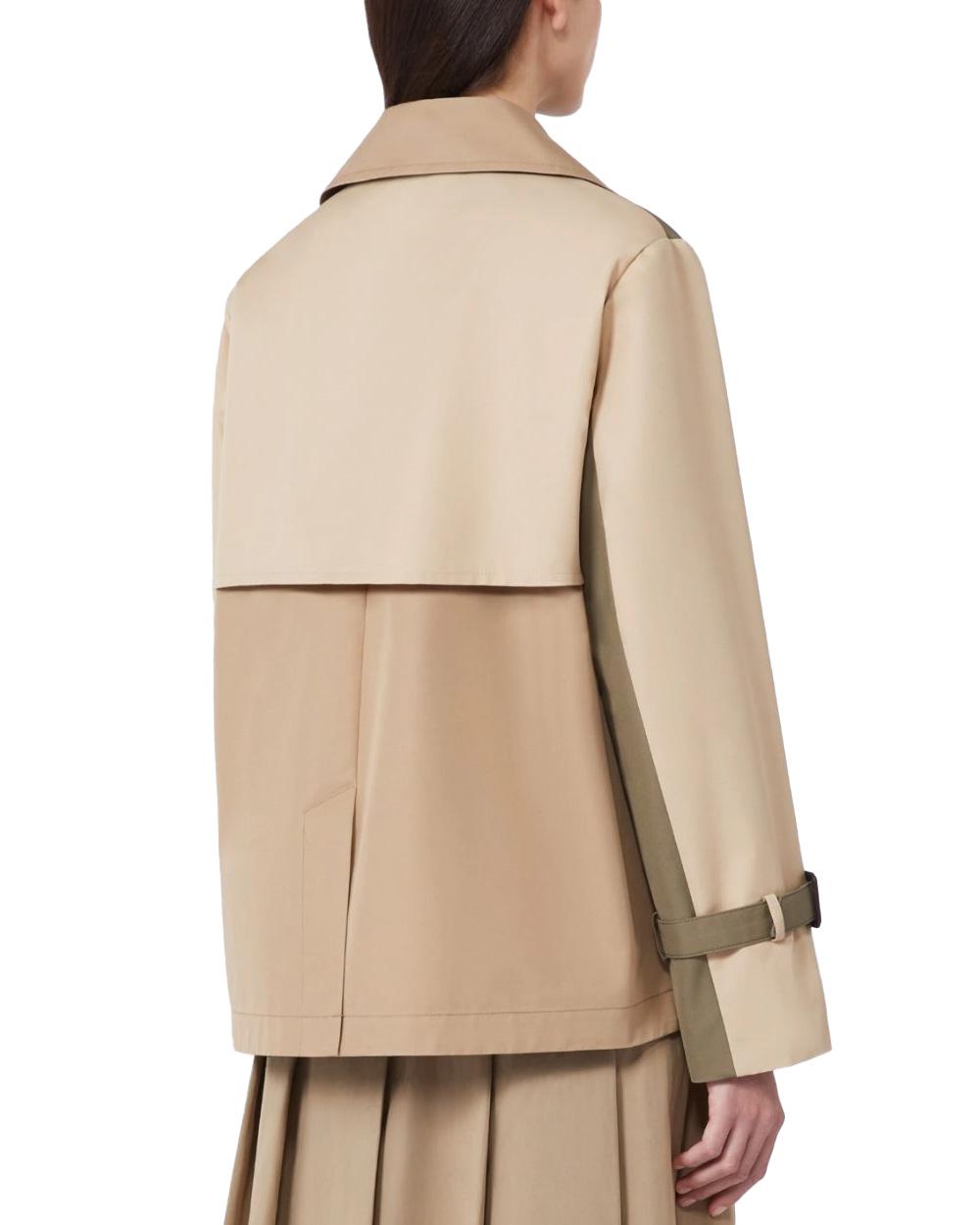 WEEKEND Trench WEEKEND donna BIGLIA 2615021051600 Fango antigoccia linea svasata collo a rever tasche 2615021051600 029
