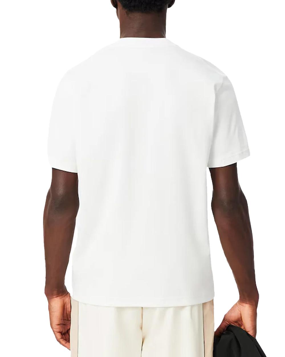 LACOSTE T-shirt LACOSTE uomo TH6931 Bianca<BR/> TH6931 70V