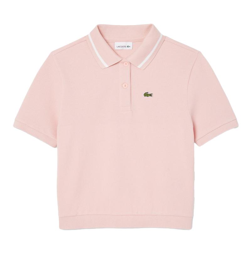 LACOSTE Polo Lacoste bambina PJ8439 ET7 rosa PJ8439 ET7