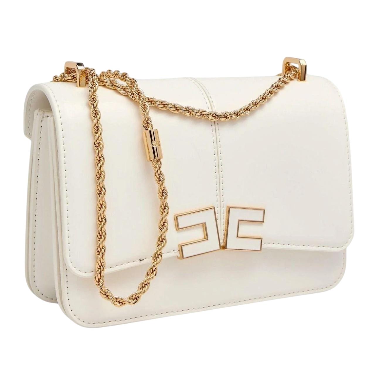 ELISABETTA FRANCHI Borsa donna Elisabetta Franchi BS91A61E2360 Avorio<BR/> BS91A61E2 360